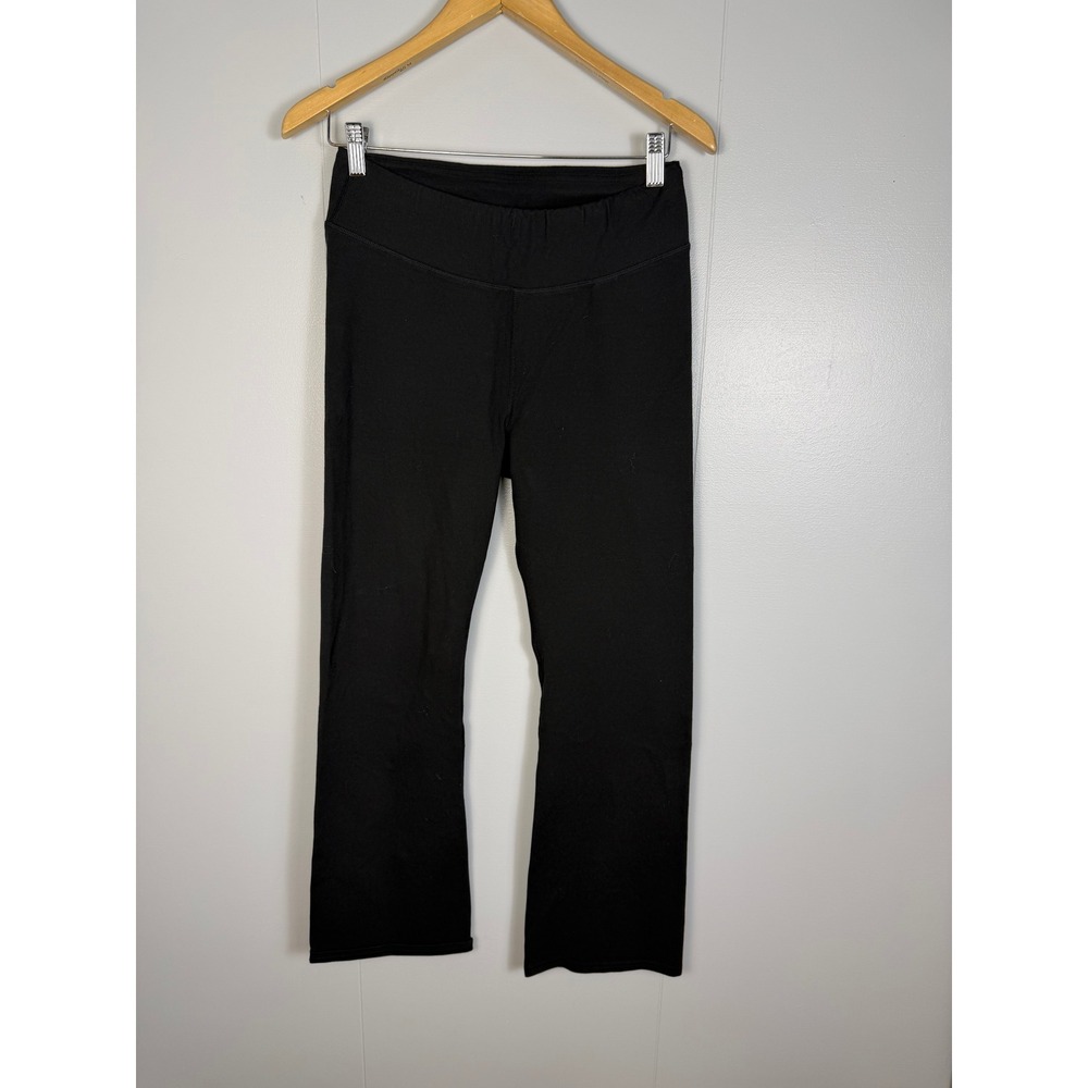 Pact Legging Sustainable Natural Fiber Women M Black Organic Cotton Cropped Yoga